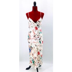 Lulu's Floral Maxi Dress M
